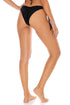 Luli Fama Night Lights POMPOM TRIM RUCHED BRAZILIAN TIE SIDE BOTTOM